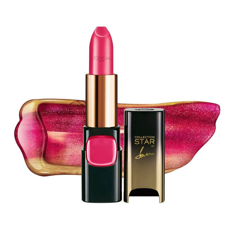 L'Oreal Paris Color Riche Gold Obsession Lipstick (Sonam) - Rose Gold - Distacart