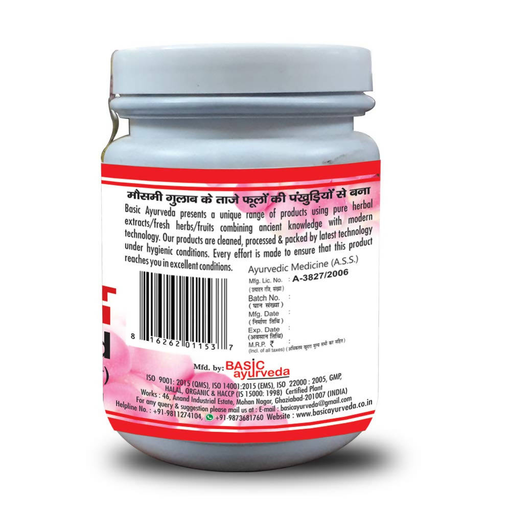 Basic Ayurveda Gulkand Usages