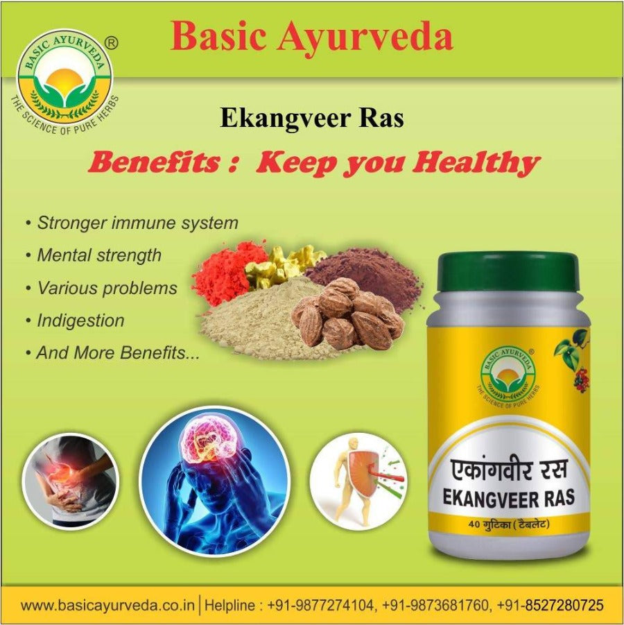 Basic Ayurveda Ekangveer Ras Tablet Benefits