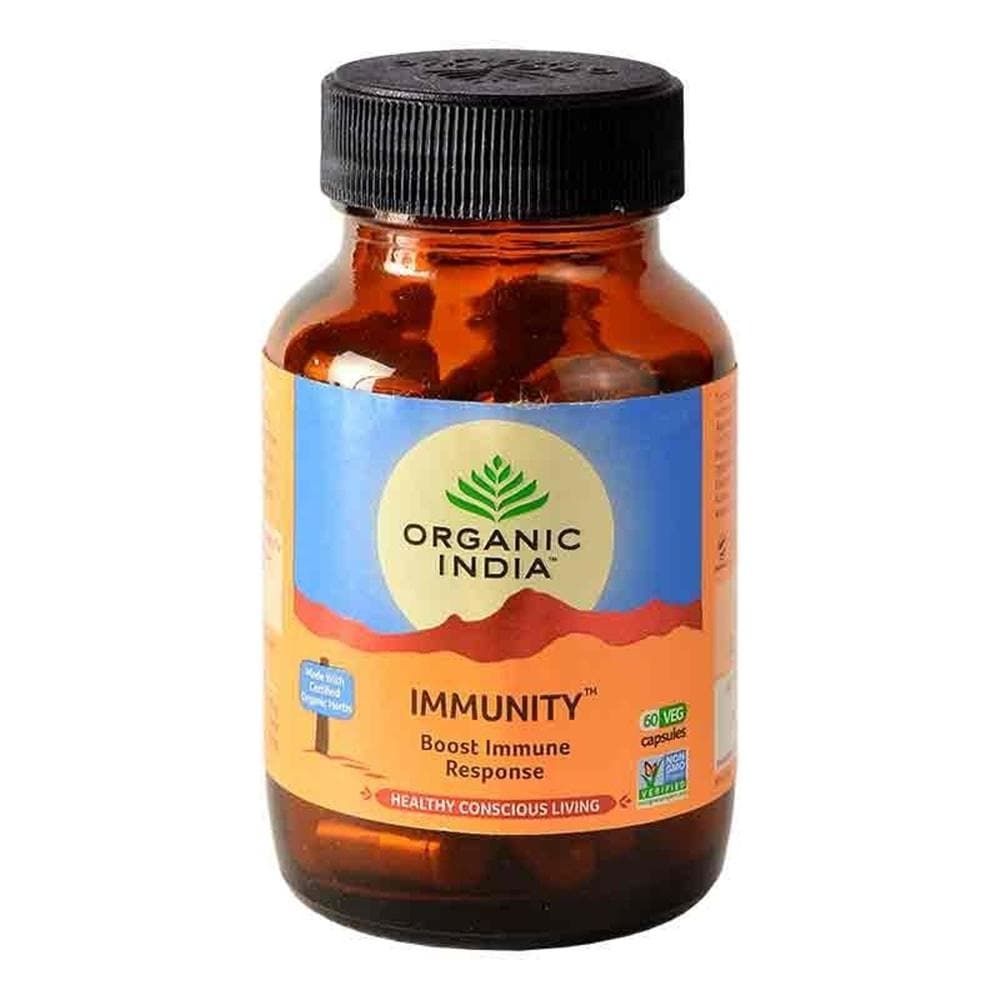 Organic India Immunity Capsules - Distacart