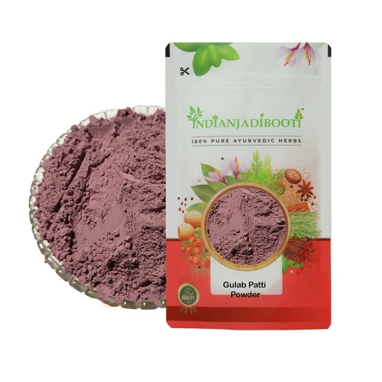 Rosa Gallica-Gulab Patti Powder - Rose Petal Powder -Raw Herbs