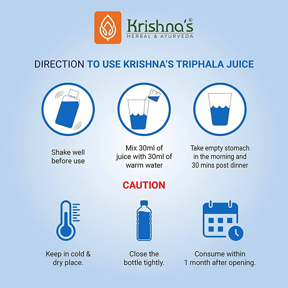 Krishna's Herbal & Ayurveda Triphala Juice