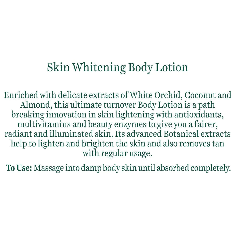 Biotique Advanced Ayurveda Bio White Orchid Skin Whitening Body Lotion