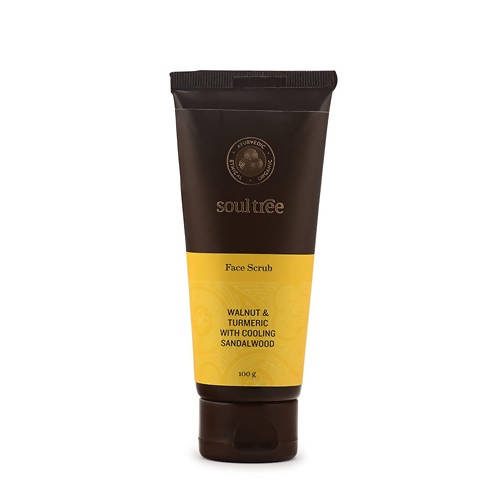 Soultree Walnut And Turmeric Face Scrub