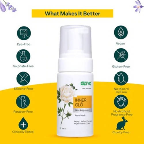 OZiva Inner Glō Skin Brightening Facewash