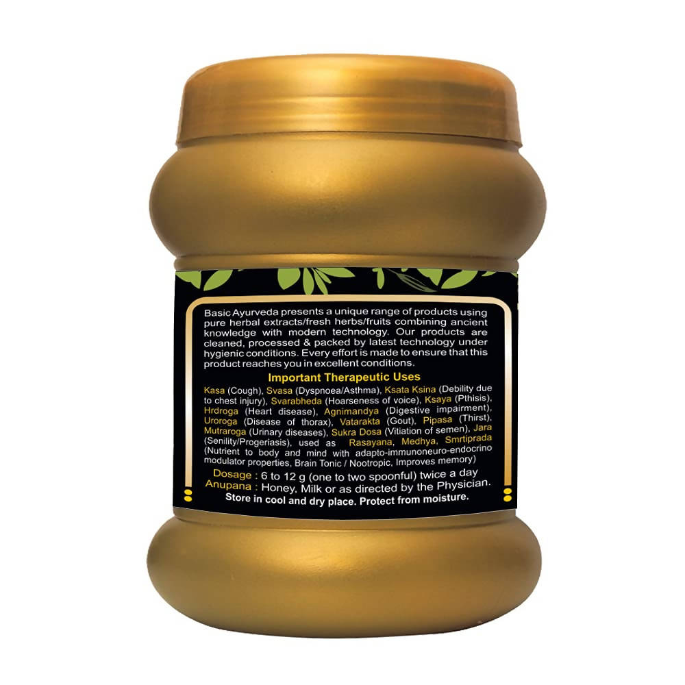 Basic Ayurveda Chyawanprash Special For Double Immunity Ingredients