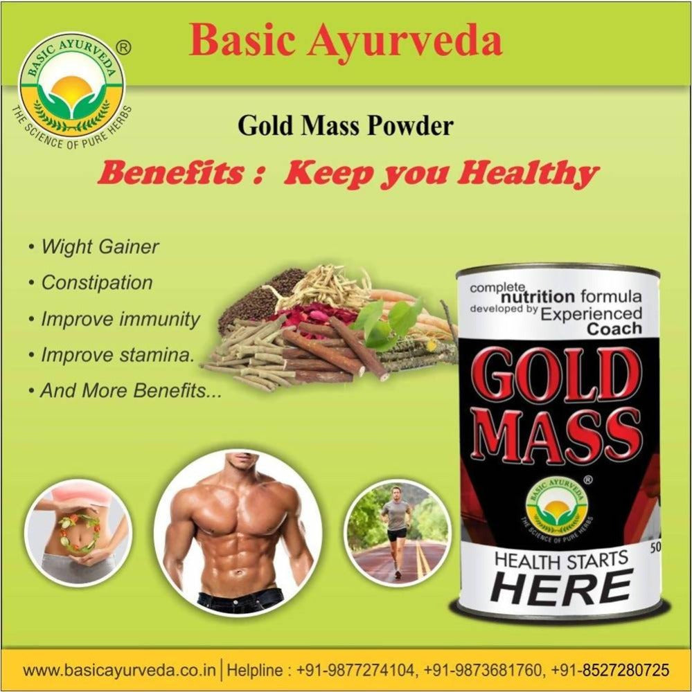 Basic Ayurveda Gold Mass Powder Benefits