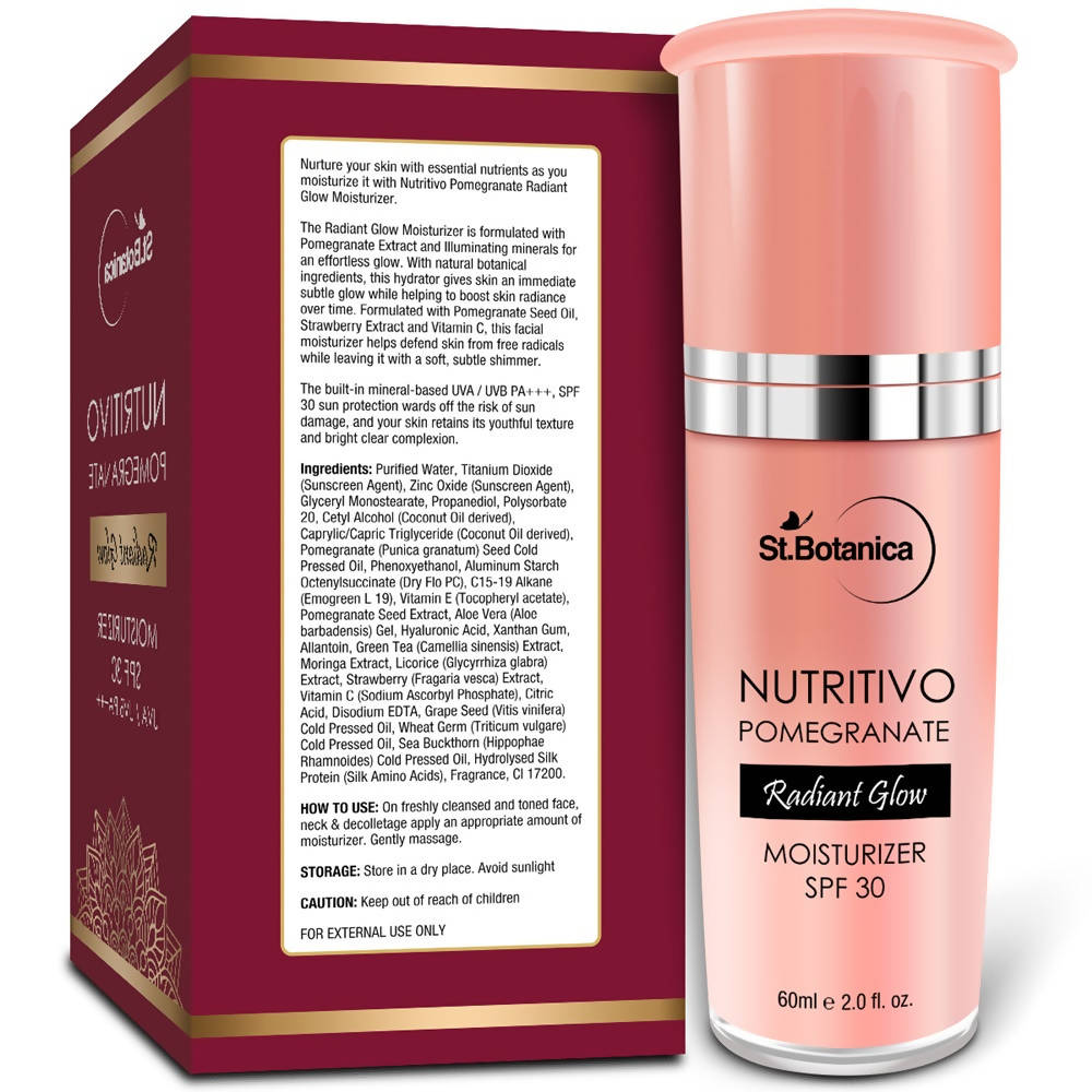 St.Botanica Nutritivo Pomegranate Radiant Glow Moisturiser SPF 30