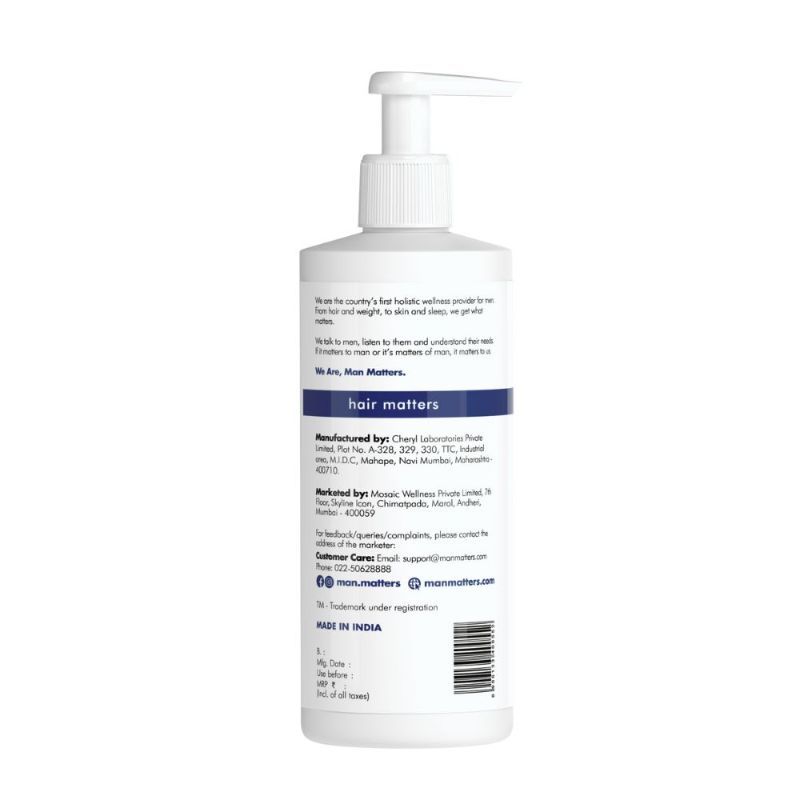 Man Matters Anti Hair Fall DHT Blocking Shampoo - Distacart