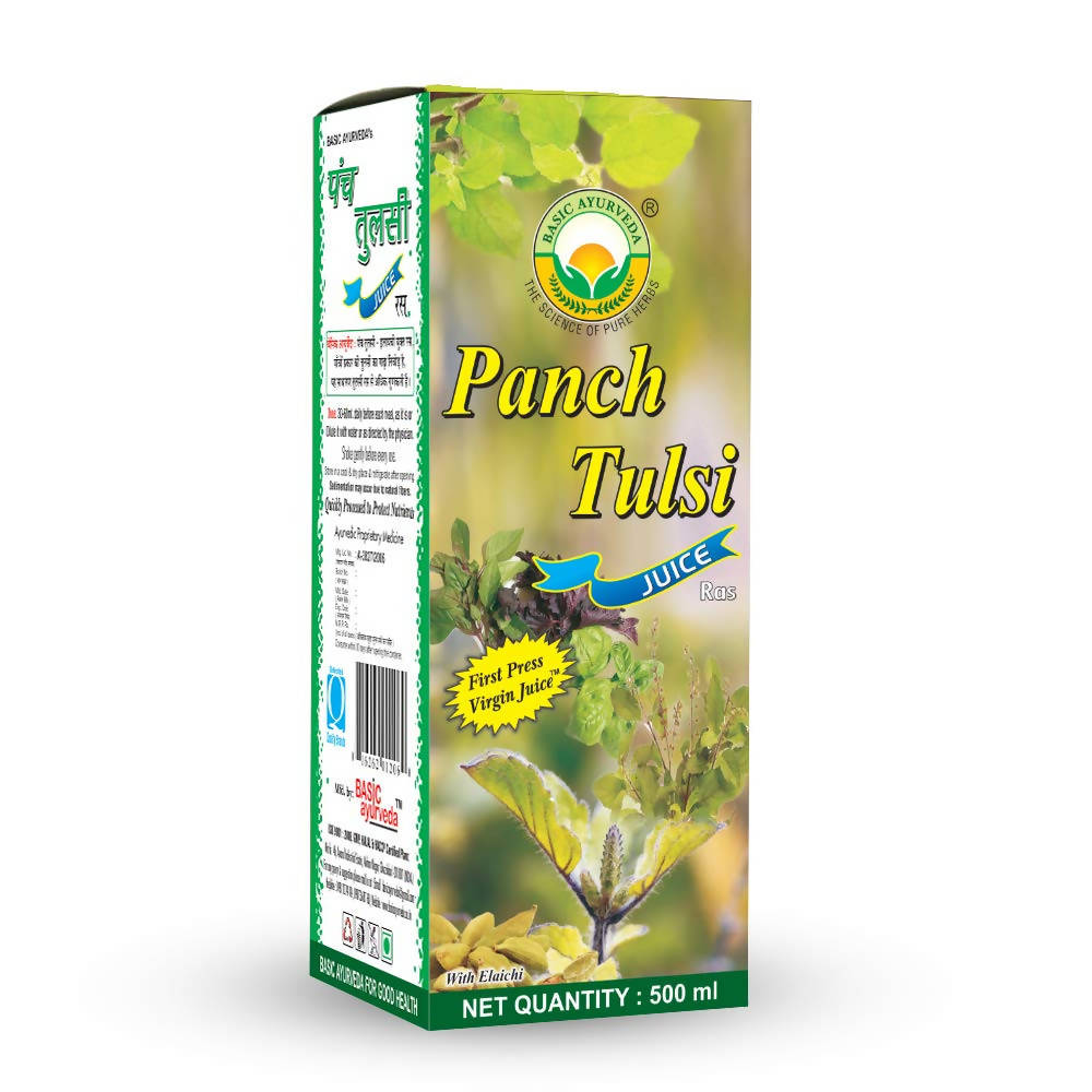 Basic Ayurveda Panch Tulsi Juice Ras Online