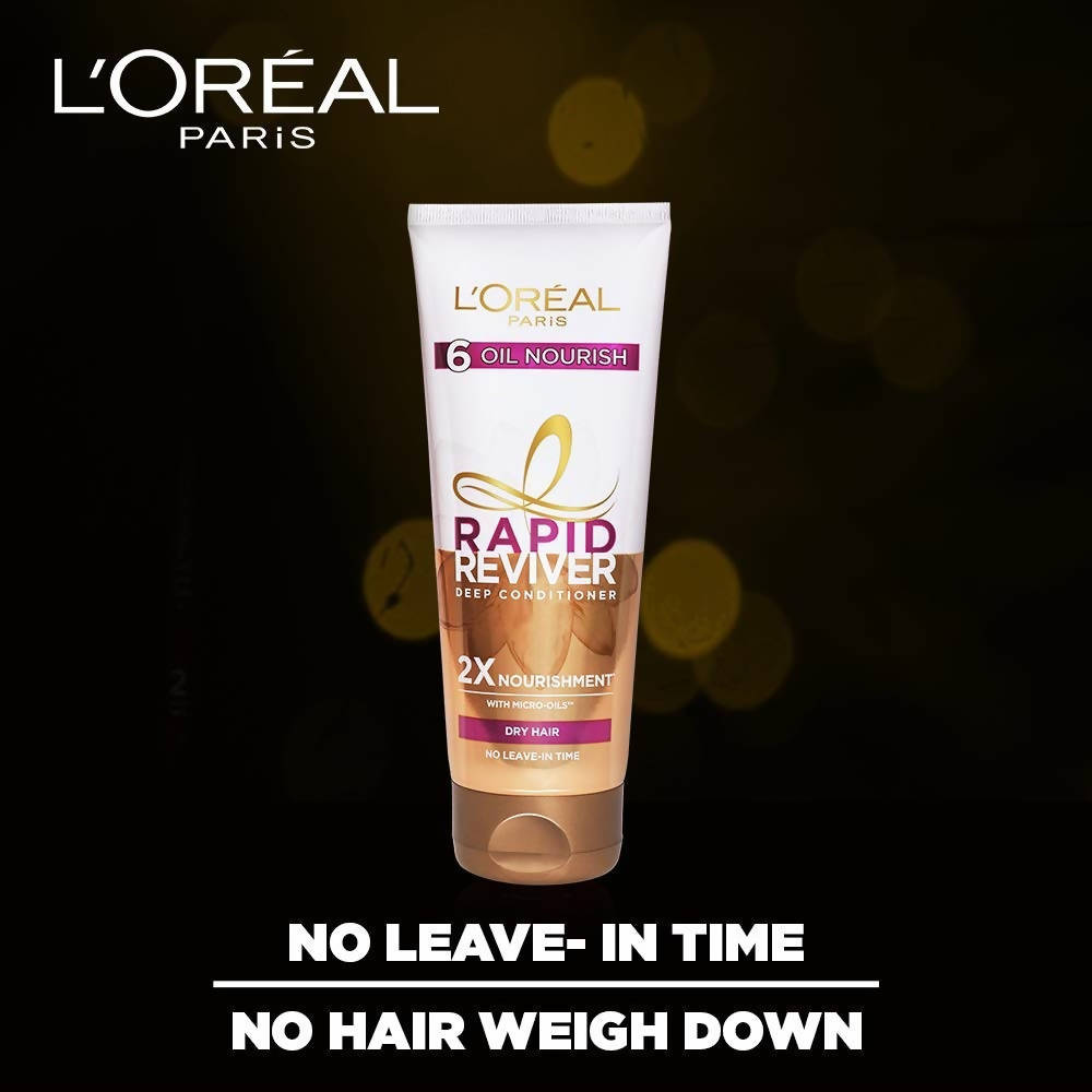 L'Oréal Paris 6 Oil Nourish Rapid Reviver Deep Conditioner - Distacart