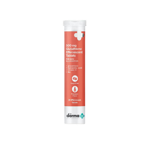 glutathione derma co The Derma Co Glutathione Effervescent Tablets For Skin Illumination