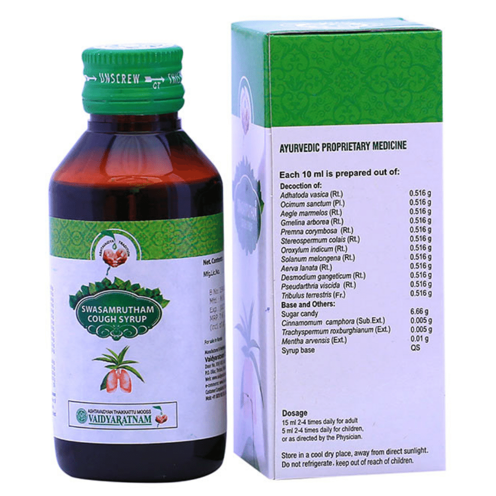Vaidyaratnam SWASAMRITHAM Jar of 60 QTY