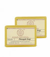 Khadi Natural Pineapple Soap - 125 gm - Pack of 2