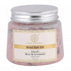 Khadi Natural Rose & Geranium With Rose Petals Bath Salt - 200 gm