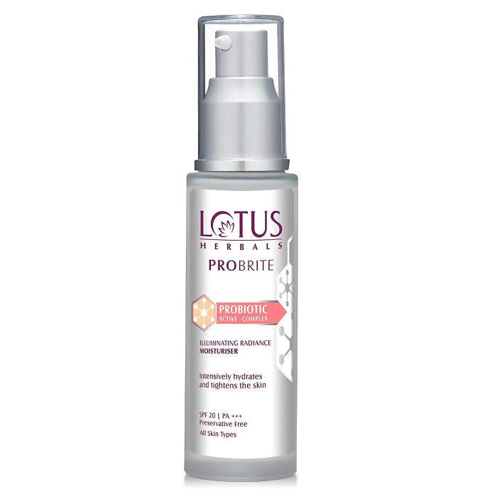 Lotus Herbals Probrite Illuminating Radiance Moisturiser - Distacart