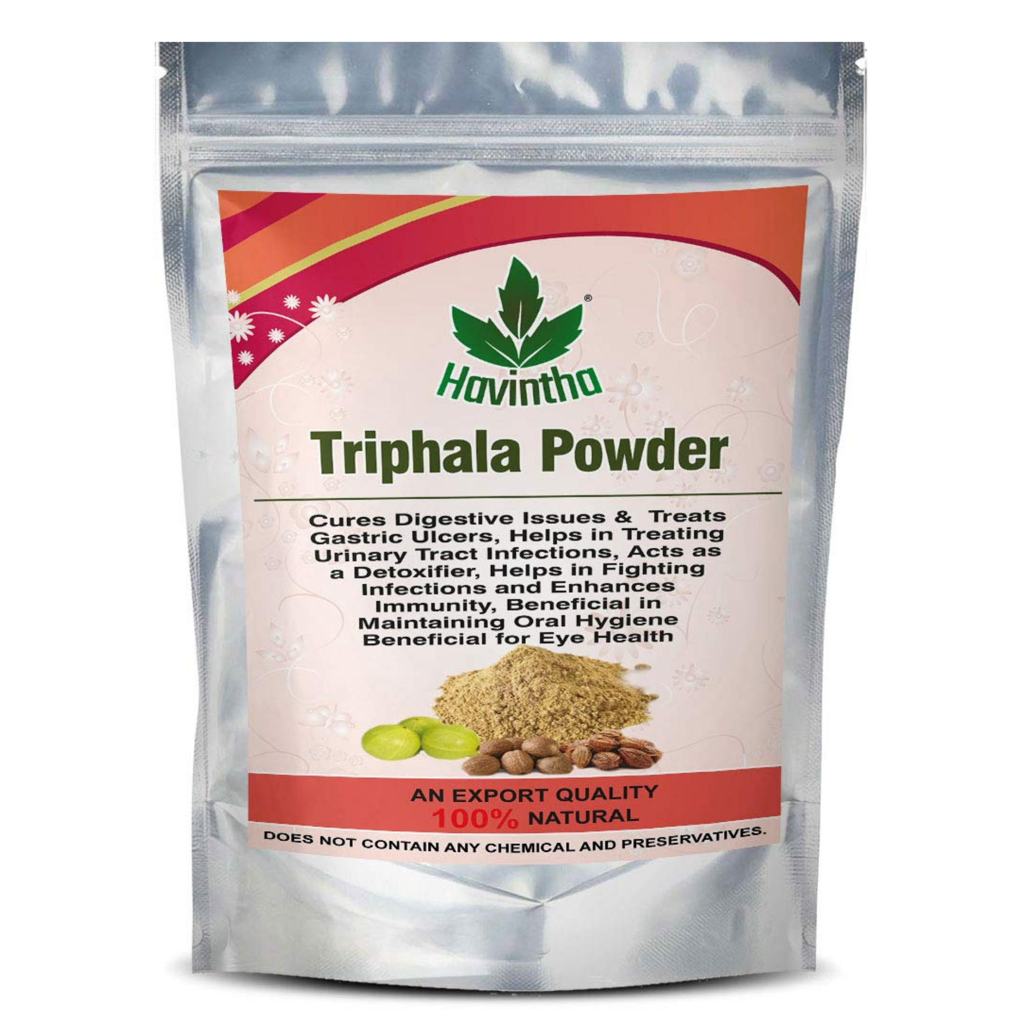 Havintha Natural Triphala powder - 227 gms - Swadesii