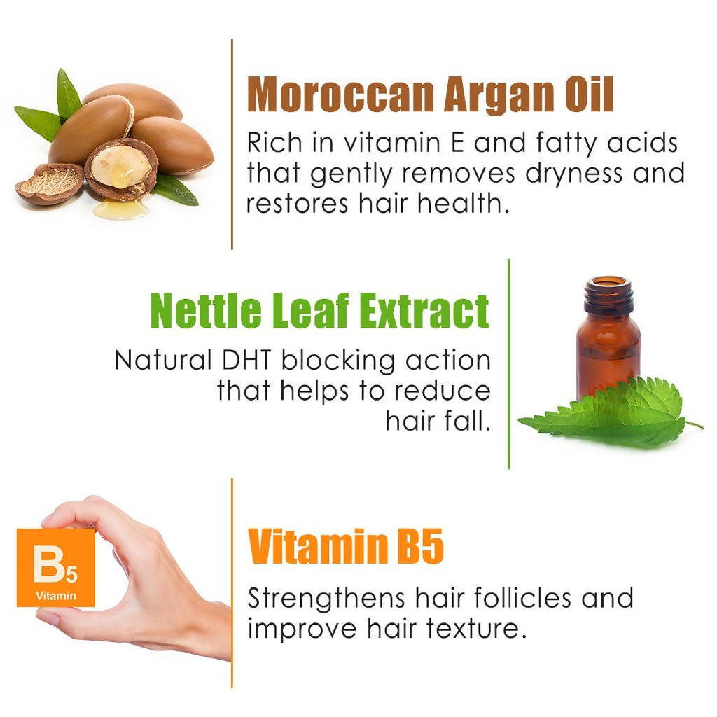 Wow Skin Science Moroccan Argan Oil Shampoo & Hair Conditioner - Distacart