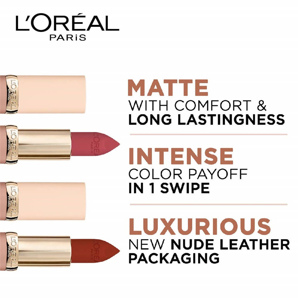 L'Oreal Paris Color Riche Free The Nudes Lipsticks - 311 No Negativity - Distacart