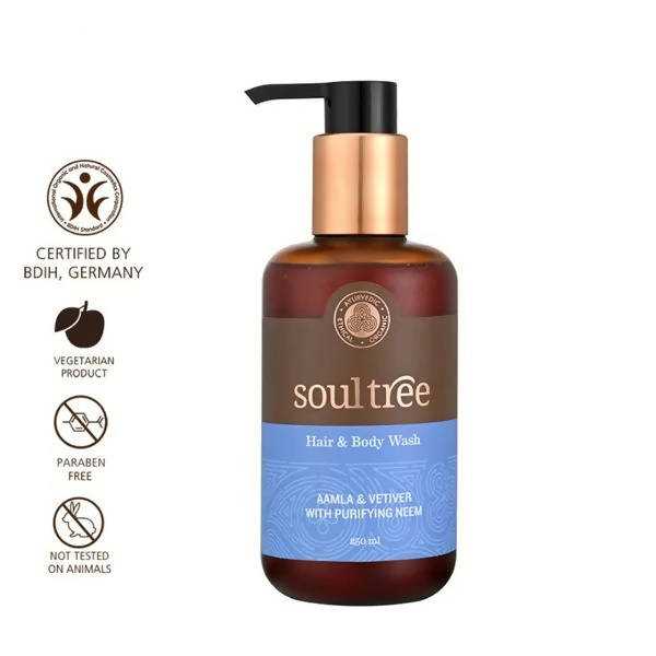 Hair & Body Wash - Aamla & Vetiver with Purifying Neem