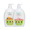 mamaearth Skin Nourishing Body Care (Ubtan Body Lotion + Rose Body Lotion)