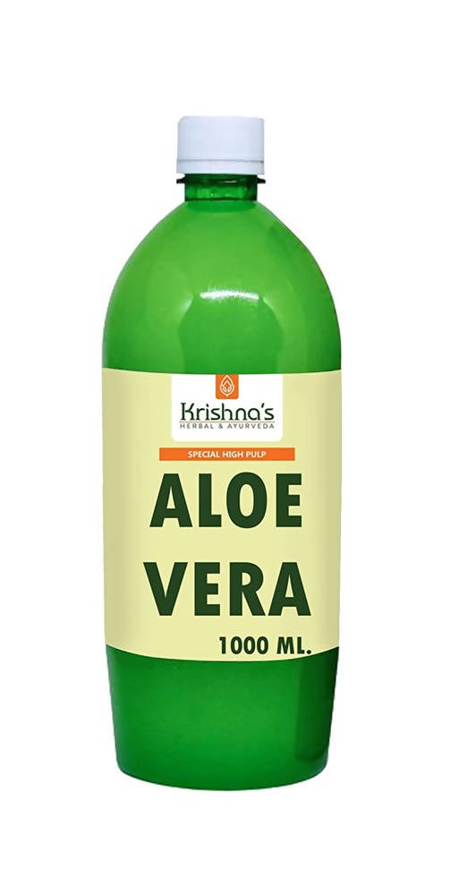 Krishna's Herbal & Ayurveda Premium Aloe Vera High Fibre Juice