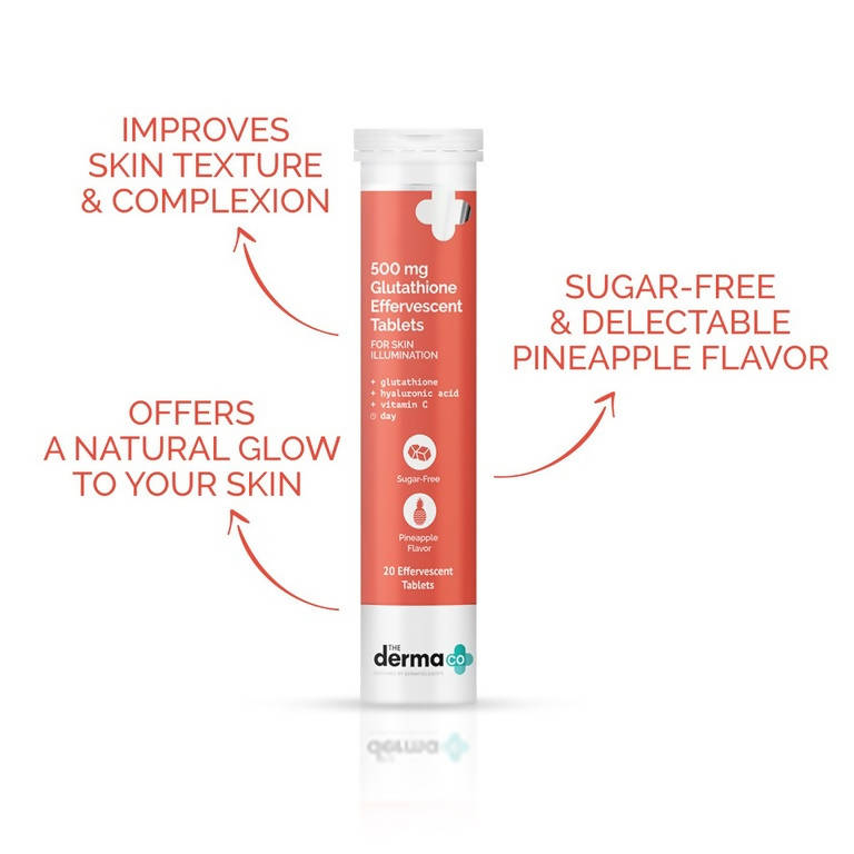 The Derma Co Glutathione Effervescent Tablets For Skin Illumination - Swadesii The Derma Co Glutathione Effervescent Tablets For Skin Illumination - Swadesii