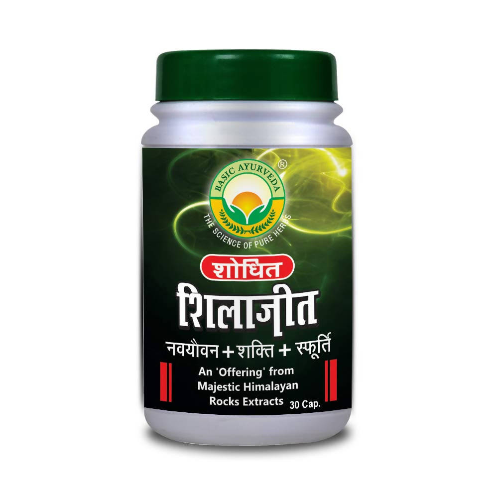 Basic Ayurveda Shodhita Shilajit Capsules Online
