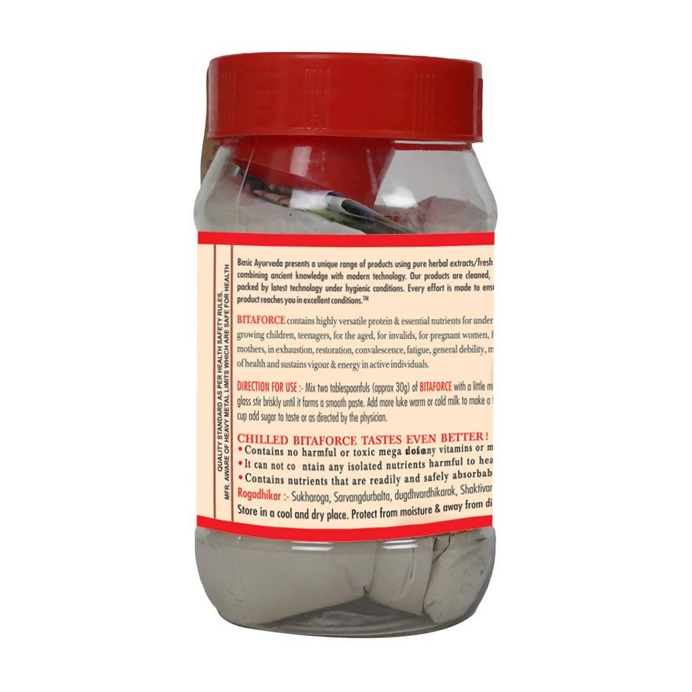 Basic Ayurveda Bita Force Ingredients
