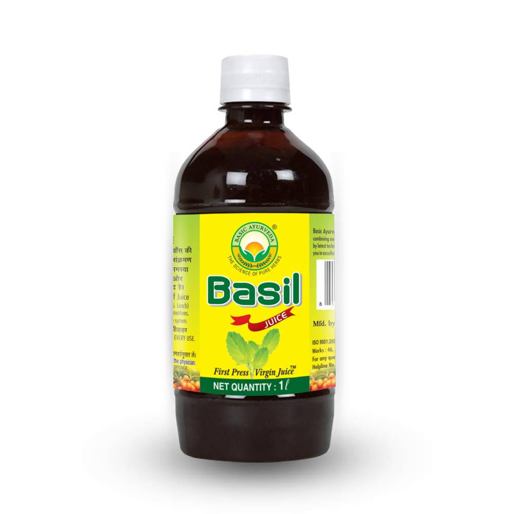 Basic Ayurveda Basil Tulsi Juice Online