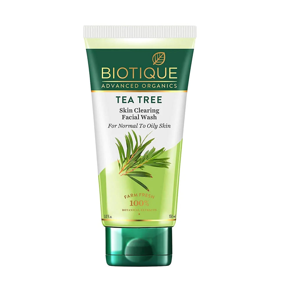 Biotique Advanced Organics Tea Tree Skin Clearing Facial Wash